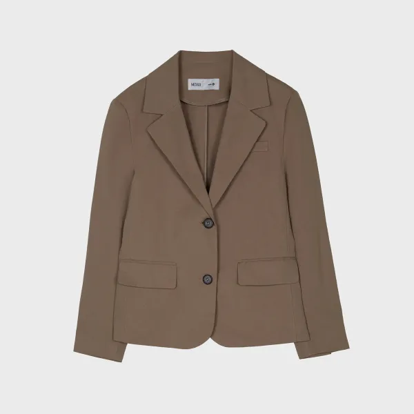 미쏘 싱글 아웃포켓 코튼 숏 자켓 Miwjk9936c