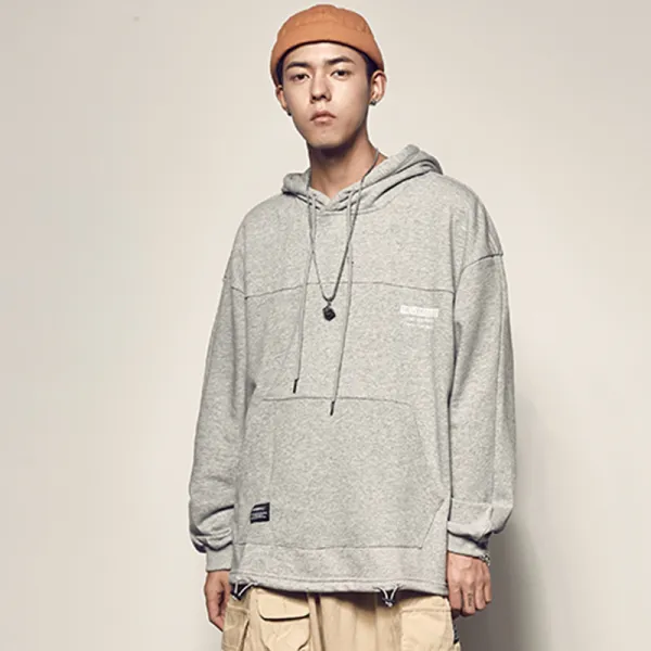 플랜글로벌 남자 여자 커플 오버핏 후드티cth