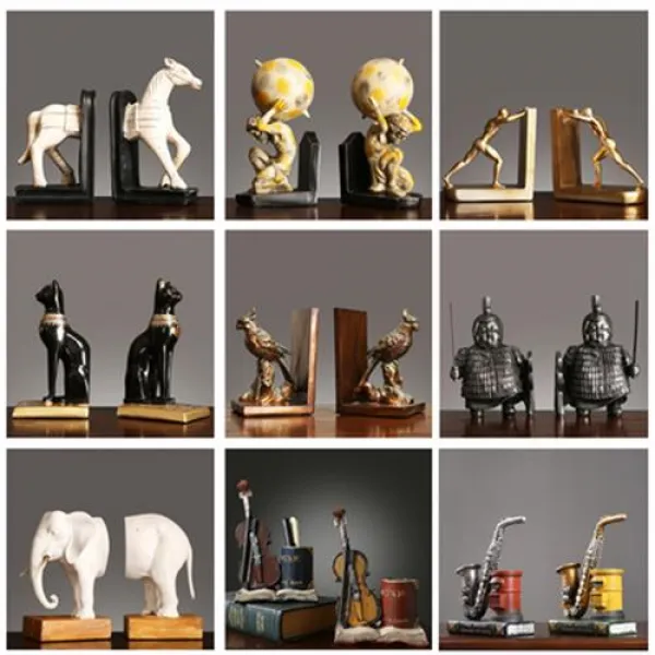 책꽂이 북유럽 책장 진열장 책 가리개 아이디어북 책받침가집 사무실 데스크로 가벼운 선물 장식, 24 퇴물인서막(구제효과)