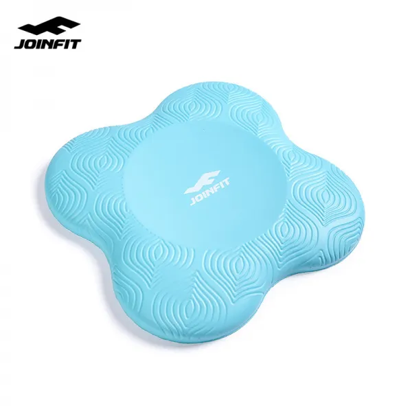 joinfit 플 랭크 패드 두 꺼 운 팔꿈치 보호 대 미끄럼 방지 남녀 요가 무릎 보호 대 무릎 보호 대 하늘색 - 낱 개 20mm (초보 자)