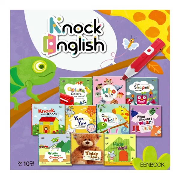 인북출판사 노크잉글리쉬 10권 세이펜별도구매