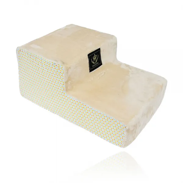 북유럽밸런스 삼각형 2단 베이지/애견/강아지/계단/실내놀이/운동