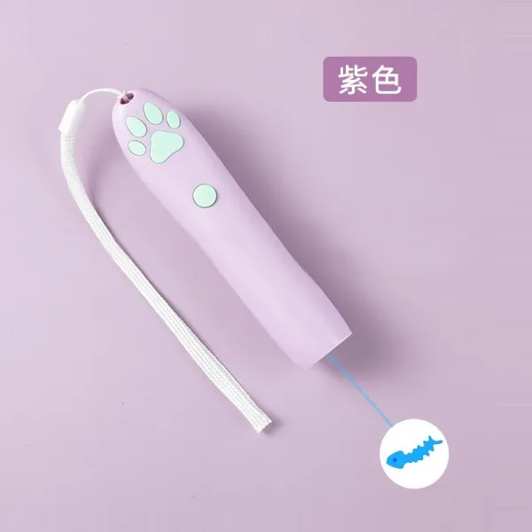 등 토이 빛 펜을 자극하다 적외선 충전 전동 쥐 고양이 장난감 맥시 블링봉 고퀄리티 의, 스톡 (투영 작은고기 )