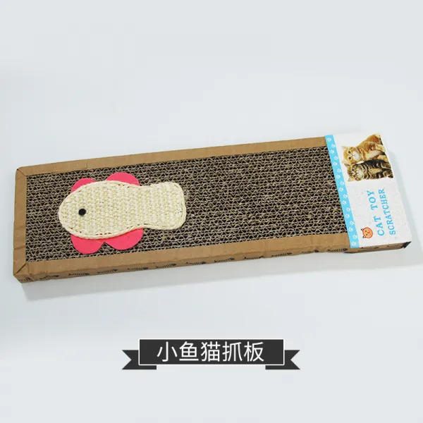 고양이 잡는 보드 갈발기 골판지 내마모 소호 발판 소파 보호용품 Toddler 우유 장난감 물고기 고양이