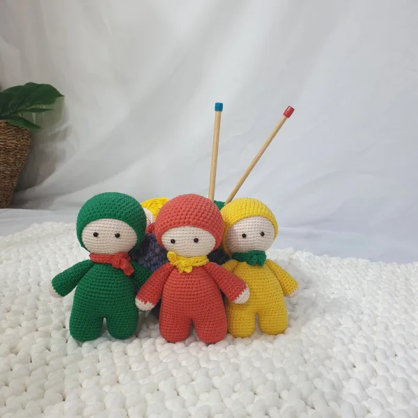 행복한뜨개 우리는 삼인조 뜨개질 DIY 패키지