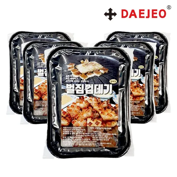 현백 냉장 벌집 돼지껍데기200g X5개 갈비맛 벌집껍데기, 단품