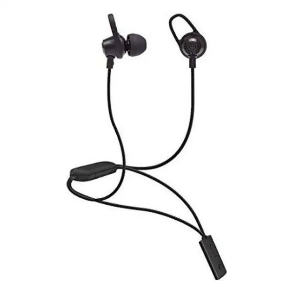마이크 및 트랙 제어 기능이있는 악순환 오디오 Bandido 무선 Bluetooth 이어폰 (검정색), 1004ahri 푸른