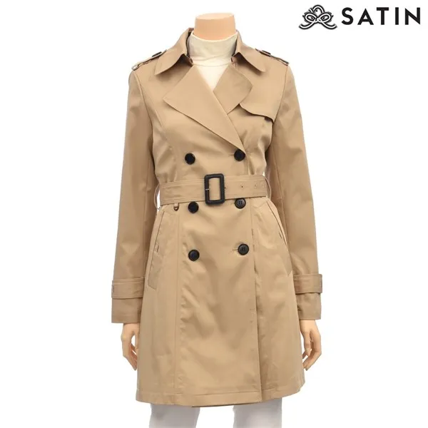 샤틴 슬림 벨티드 트렌치코트 S193 C751a 04