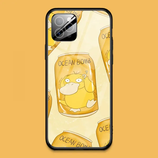 브러쉬메탈스킨 모바일쉴드 블랙 라인 인싸템 IPHONE12PROMAX 큐트 애니메이션 풀팩토리 보호케이스 초슬림 POR