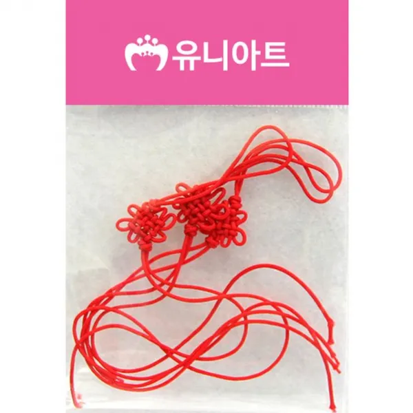 매듭 유니아트 엄마와만들기mlwjr 7096 빨강 어린이집만들기 교육용재료 만들기재료 만들기패키지 꾸미기재료 소