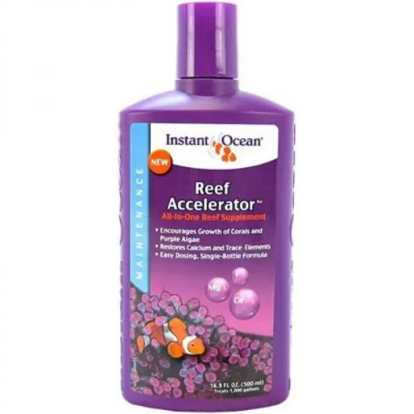Instant Ocean Reef Accelerator 250 mL 일체형 암초 보충제, 1