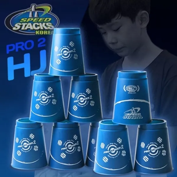 스피드스택스 정품 PRO2 HJ 최현종컵 세계 신기록 수립 컵쌓기
