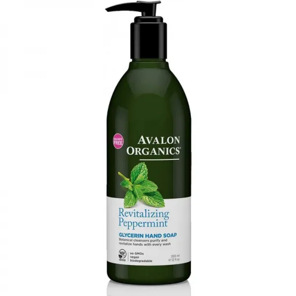 AVALON ORGANICS 아발론 오가니 쿠스 핸드 소프 페퍼민트 355ml