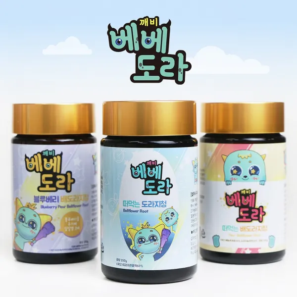 [베베도라] 떠먹는 도라치정 3종 택1, 떠먹는 도라지청, 250g