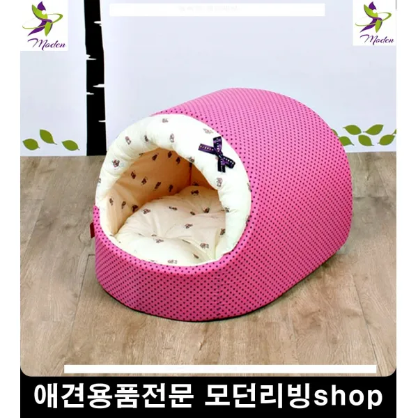 반려묘베드 고양이휴식처 강아지집 고양이침대 강아지침구 애견침대, 소