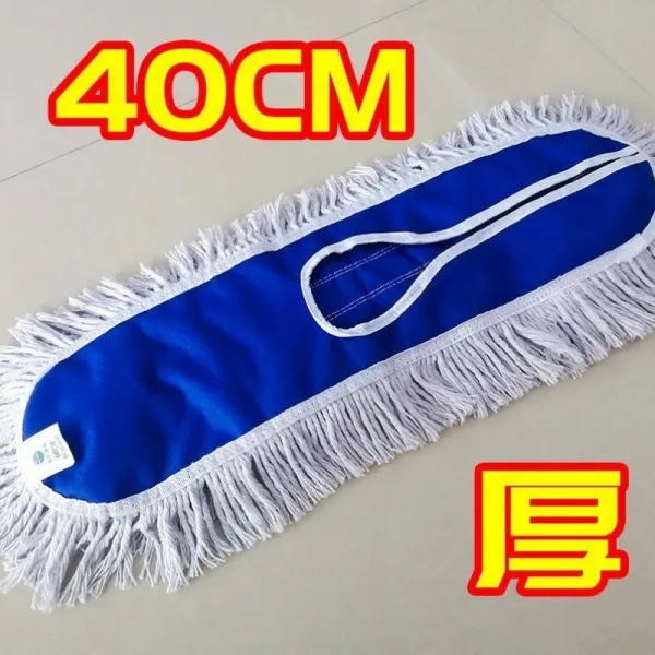 회전청소기 평평한판 대걸레 가정용 라지 자루걸레교체 천 먼지밀기 바닥 대걸래봉 회전 통용 건습 2벌 . T06 40교환 천 1개