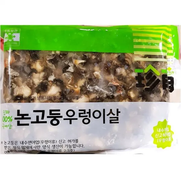 논고둥 우렁이살 600g 논고동 냉동 수산물 자숙 탈각 식당용 식자제 전문 edty, 1개