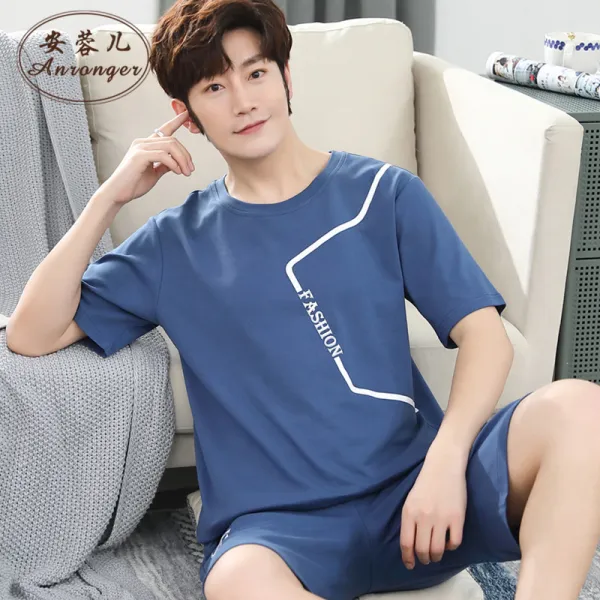 안용 스타일리시 얇은 잠옷 이지 모달 가능 핏아우터 간결 주머니