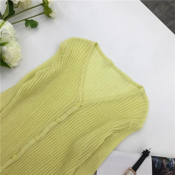 심쿵 심쿵패션 슬림핏 멀티톤 자외선 차단 가디건