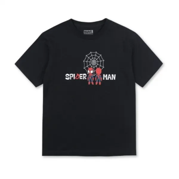 폴햄키즈 새롭다!! 이쁘다!! @ 마블 스파이더맨 반팔 티셔츠 초등학생 상품 조기 품절템 뉴코아 울산점