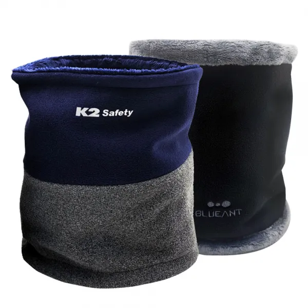 K2 듀얼스타일 넥워머1+1블루안트 쉴드넥워머 세트, K2듀얼스타일넥워머(네이비그레이)+블루안트쉴드(블랙)