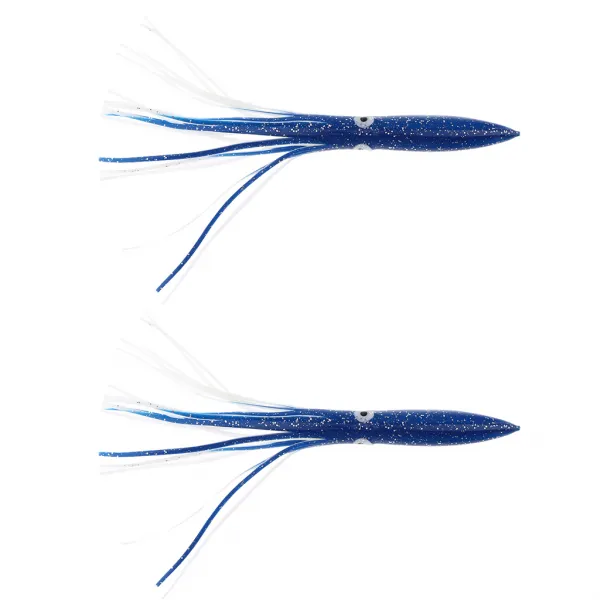 ZLD 2 개 시뮬레이션 낙지 Swimbait 오징어 치마 꼬리 미끼 부드러운 낚시 미끼, 0ml