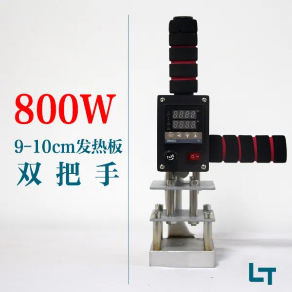 불도장 수동 각인기 불박기 날인기 열프레스기 금박기 불박 인두도장 불박기계, 800w 더블 8-10cm + 1개