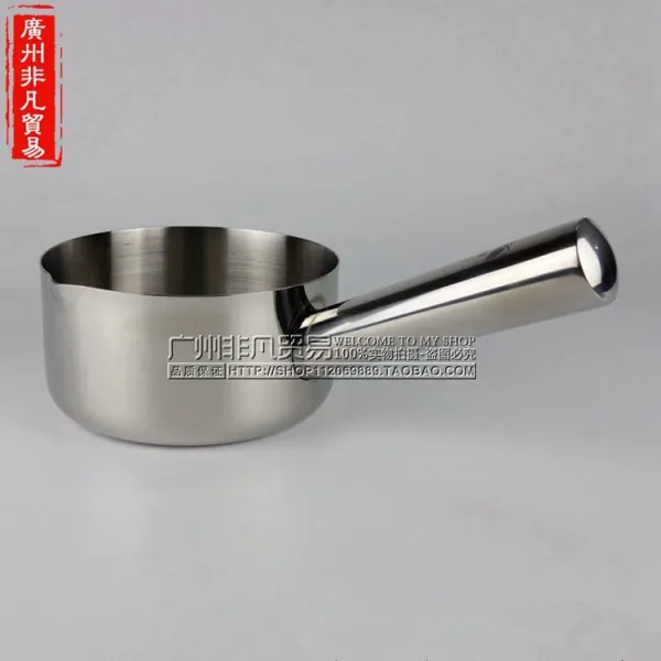 수저 두꺼운 스테인레스 바가지 물바가지 빅사이즈 상업용 긴자루, T07-3근(손잡이 26cm)(말참견한)구경 16cm