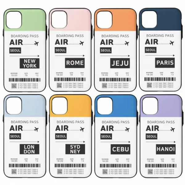 Dc 갤럭시s8 비행티켓 자석 카드 범퍼 케이스 G950