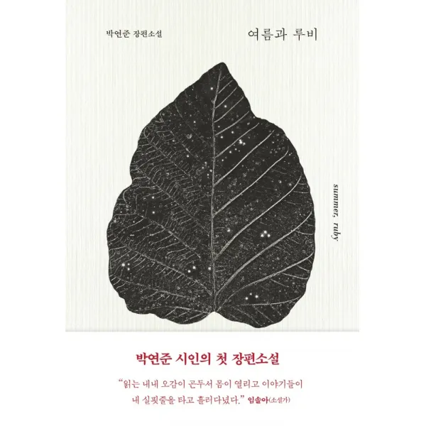 여름과 루비:박연준 장편소설, 은행나무, 박연준