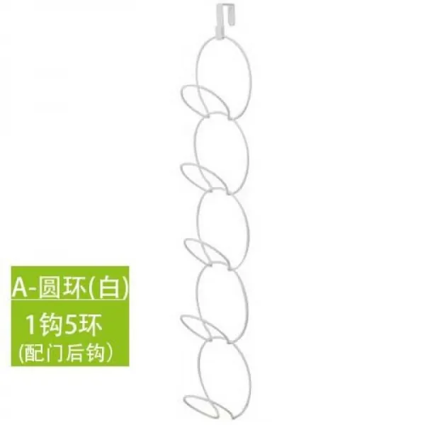 가방걸이 모자 스카프 수납 옷걸이 수납선반 벽걸이 가방 행거 문뒤 정리 고리구멍, T01-화이트(문하생 뒤걸이 후크), 기본