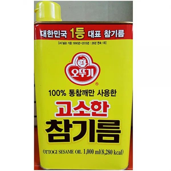 업소용 식당 식자재 재료 오뚜기 고소한참기름 1L, 밤도깨비 1