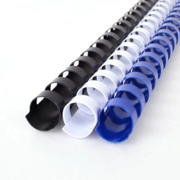 [현대오피스] 플라스틱링 14mm 1BOX-100개 (100매이내제본), 상세설명 참조, 흰색