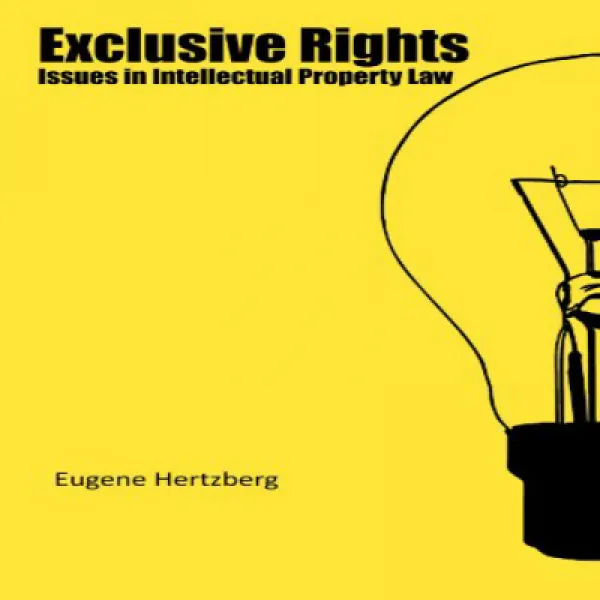 Paperback Exclusive Rights: Issues in Intellectual Property Law 문고판 독점권 : 지적 재산권 법의 문제, 1