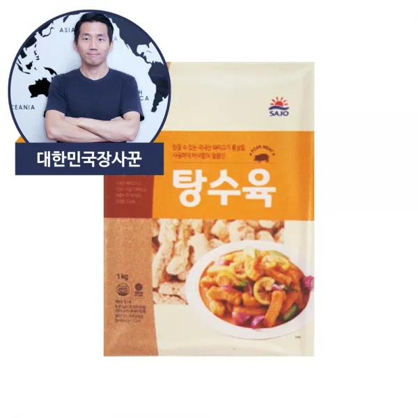 대한민국장사꾼 사조오양 탕수육 1kg, 1개, 1kg