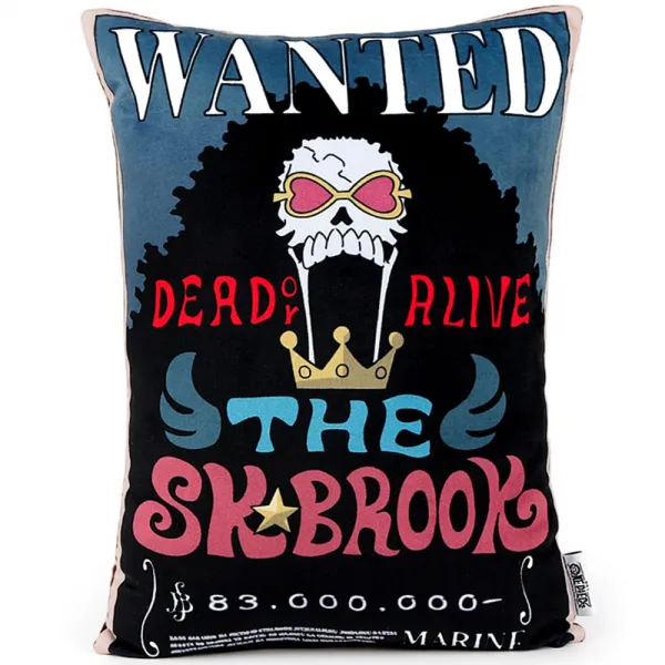 원피스 브룩 현상금 포스터 쿠션 극세사 디자인DIY 홈데코 로맨틱한 귀요미양 풍수 집들이 인형 꽃다발 플라워 인싸템 가성비 인테리어소품