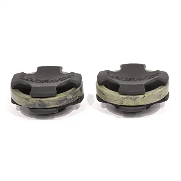LimbSaver Broadband Dampener for Solid Limb Crossbows Camo 2-Pack 단단한 사지 석궁 용 LimbSaver 광대역 댐퍼 Ca, 1
