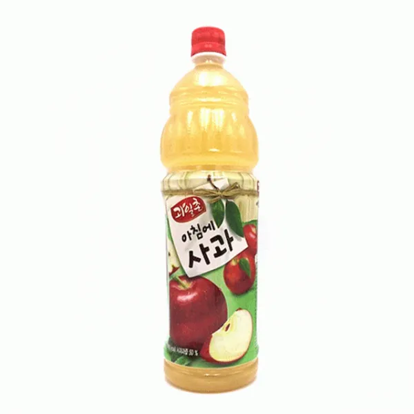 20 신아몰 / 해태 아침에사과 1.5l Pt 12개 사과음료 과일음료 청송사과즙 사과주스 단일 총 수량