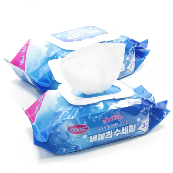수세미와 세제를 동시에! [버블리], 2개, 30매