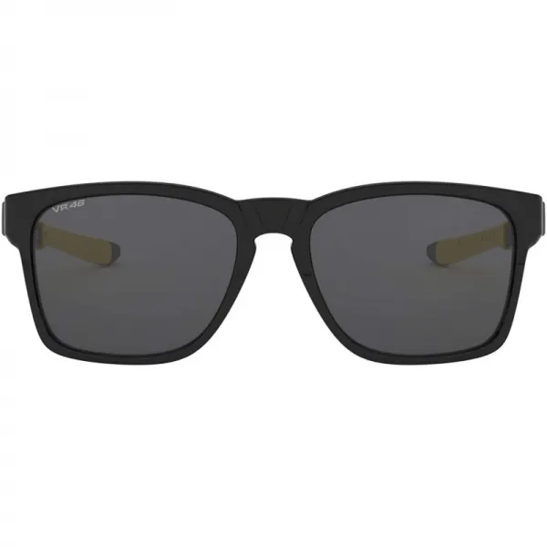 오클리 남성용 촉매제 0oo9272 직사각형 선글라스 Polished Black Vr / 46 55 Mm