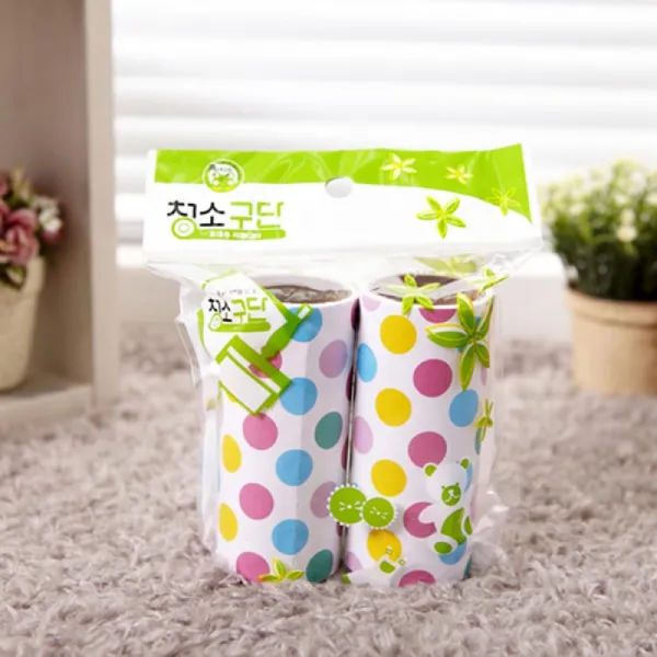  B.s 청소구단 휴대용 테이프크리너 리필 2p 청소테이프 먼지테이프 롤클리너 옷먼지제거 테이프 티에스청소구단휴대용리필2p