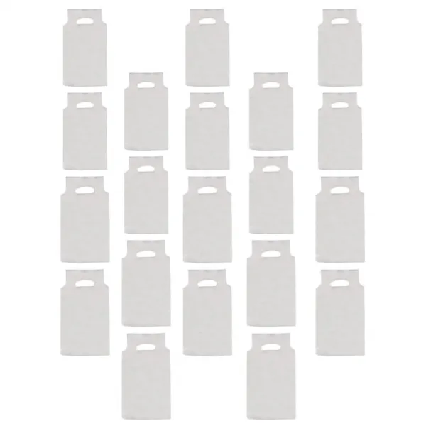 일회용비닐팩 200 건 커피티백 음료 지니다 주머니 꺼내다 컵보관걸이, Transparent 26X16X0.1CM