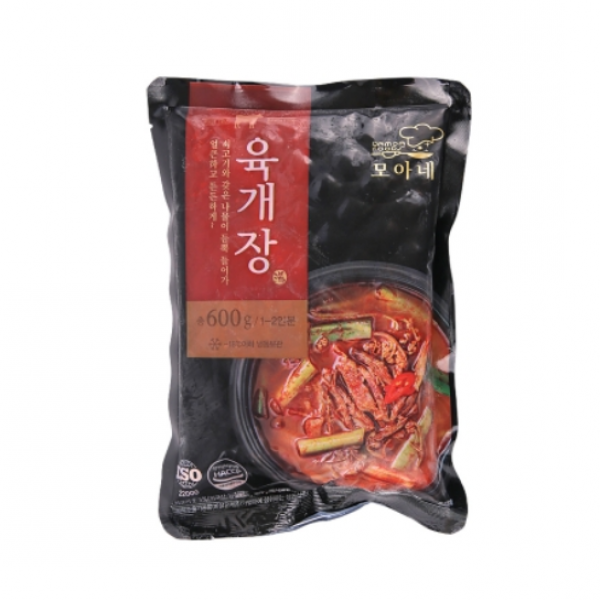 (냉동)모아네 육개장600g, 34개
