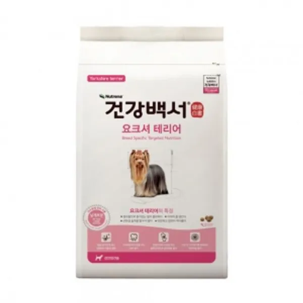 푸들 특성 설계 건강백서 요크셔테리어 2kg 500gX4개
