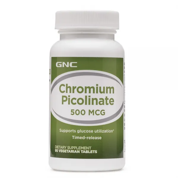 Gnc 크롬 피콜리네이트 500mcg 90타블렛 단품