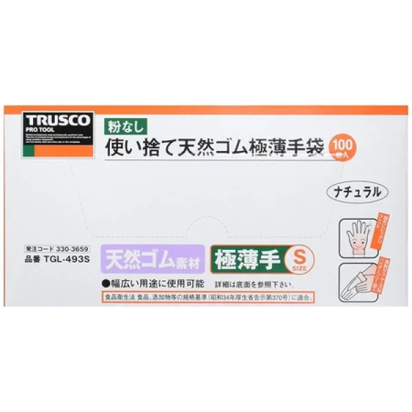 토라 스코 中山 (trusco) trusco (토라 스코) 일회용 극 얇은 봉투 (천연 고무 분말 무료) 100 매입 s 화, 상세 설명 참조0, 상세 설명 참조0