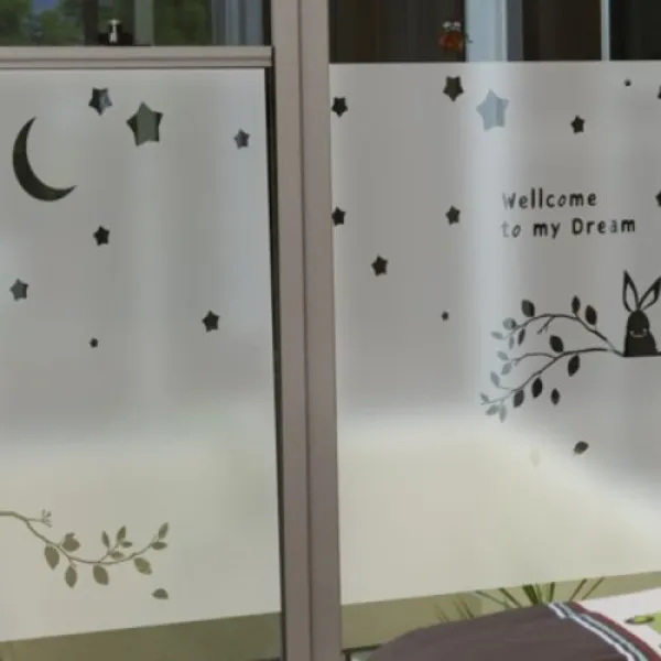  텐바이텐 고급컷팅 안개시트 별이 뜨는 밤 90x110cm 분리형