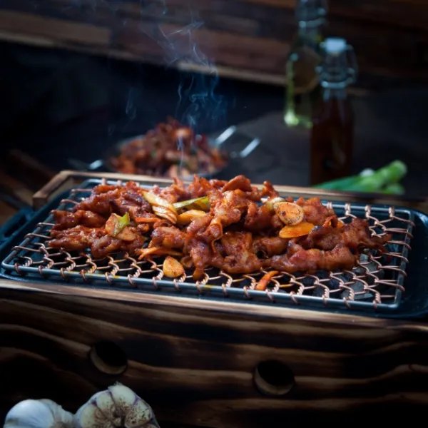 오땡 직화 뼈없는 무뼈 불 닭발 1+1 국내산 2팩 180g