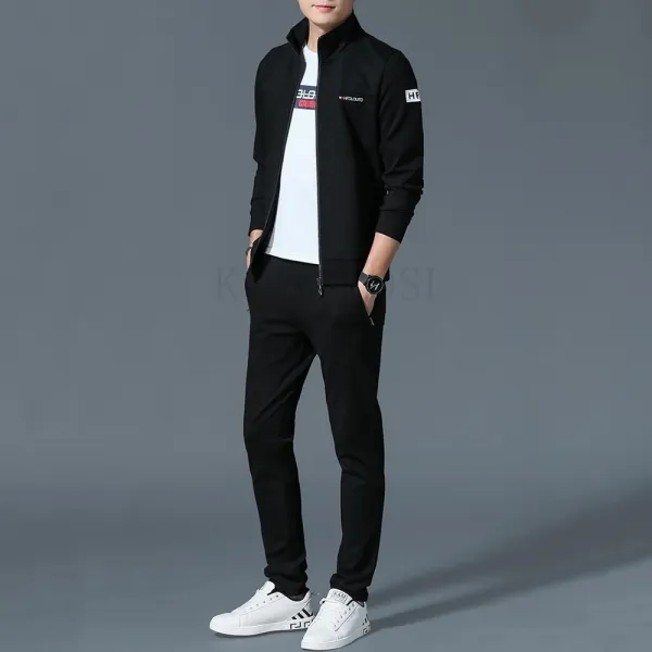 Kirahosi 봄 가을 유니크 남자 트레이닝복 세트 츄리닝 상하의 바지 운동복 18 Vu1sft