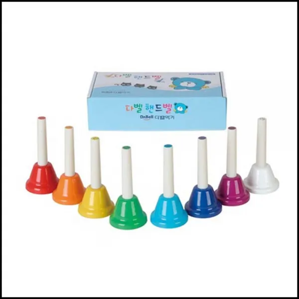 Ot 다벨 교구 Dhb 8s 미니8음 핸드벨 오카리나 악기